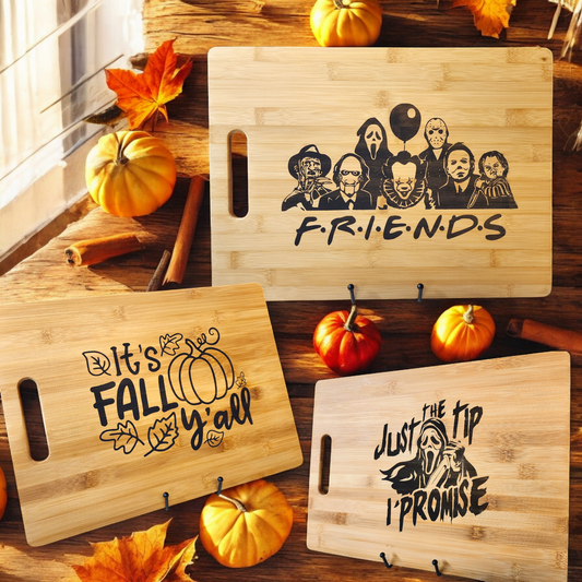 Fall/Halloween Cutting Board Decor