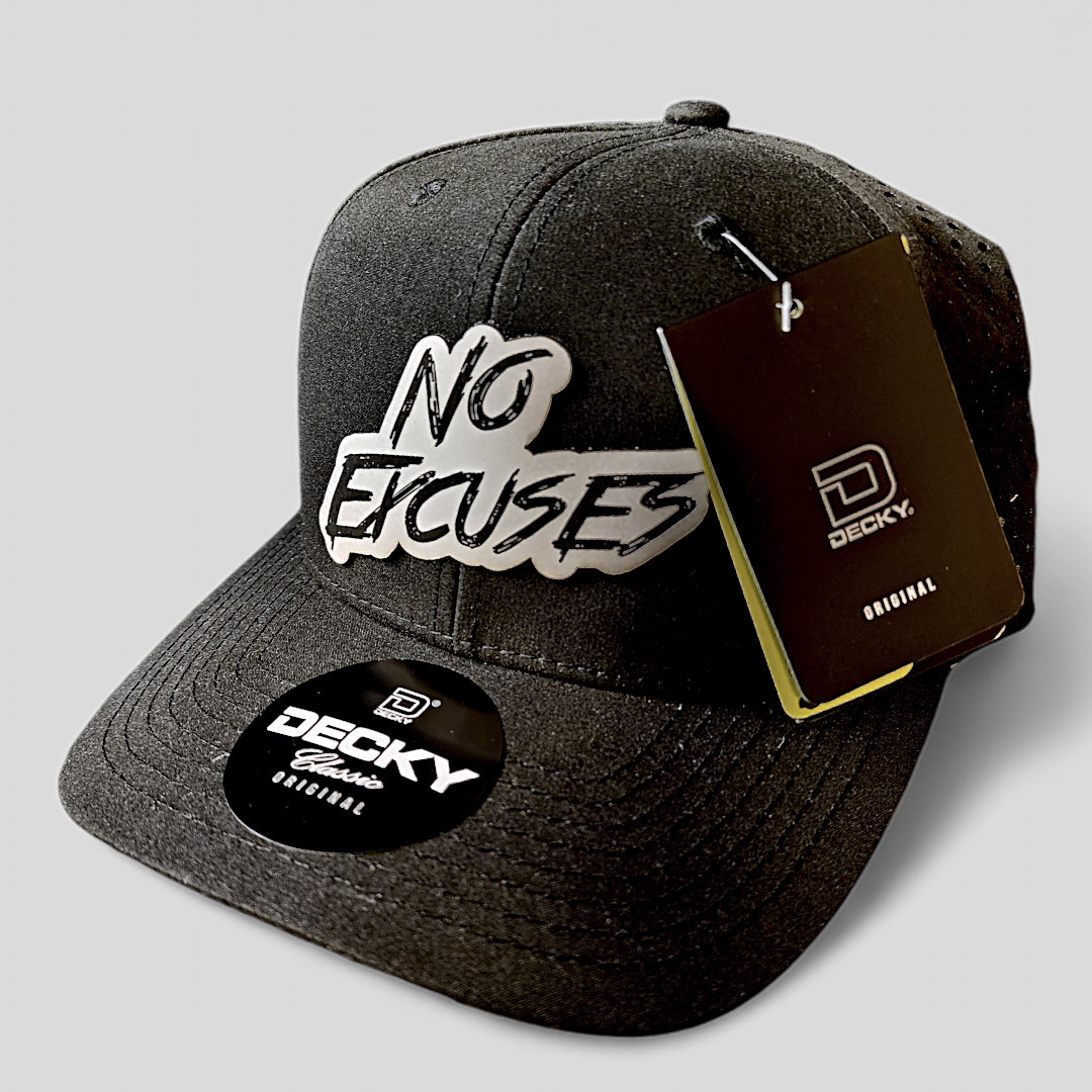 "No Excuses" Performance Hat