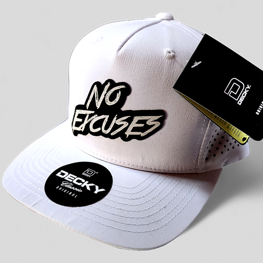 "No Excuses" Performance Hat